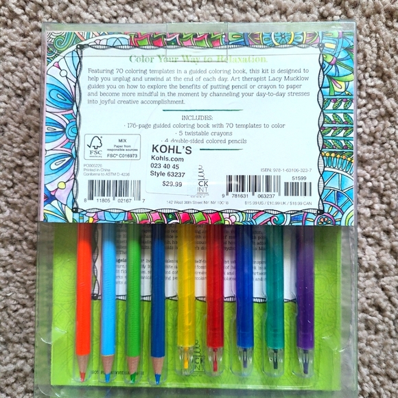 Zen Coloring Kit - Picture 2 of 2